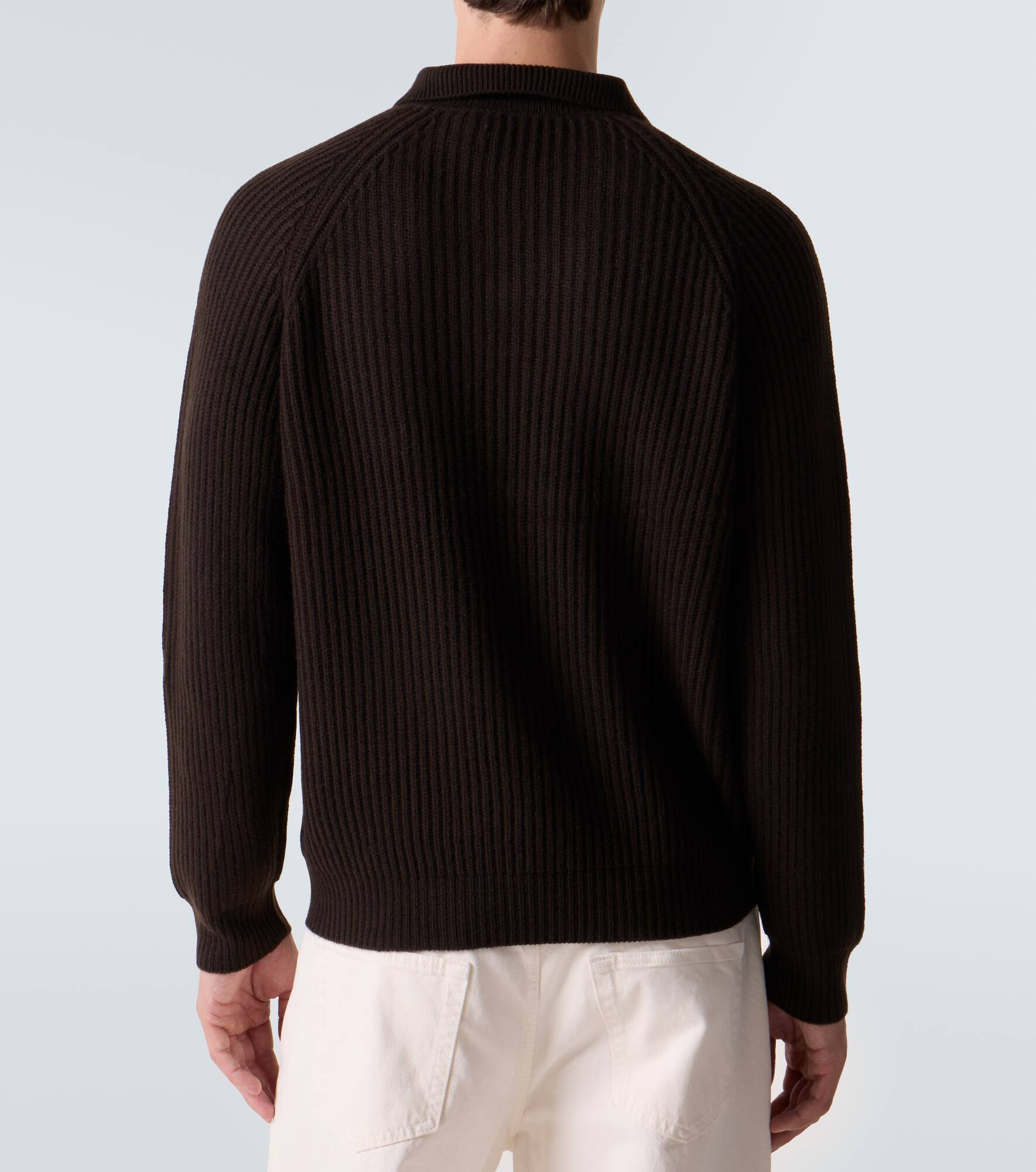 Mr Darius cashmere polo sweater - 4