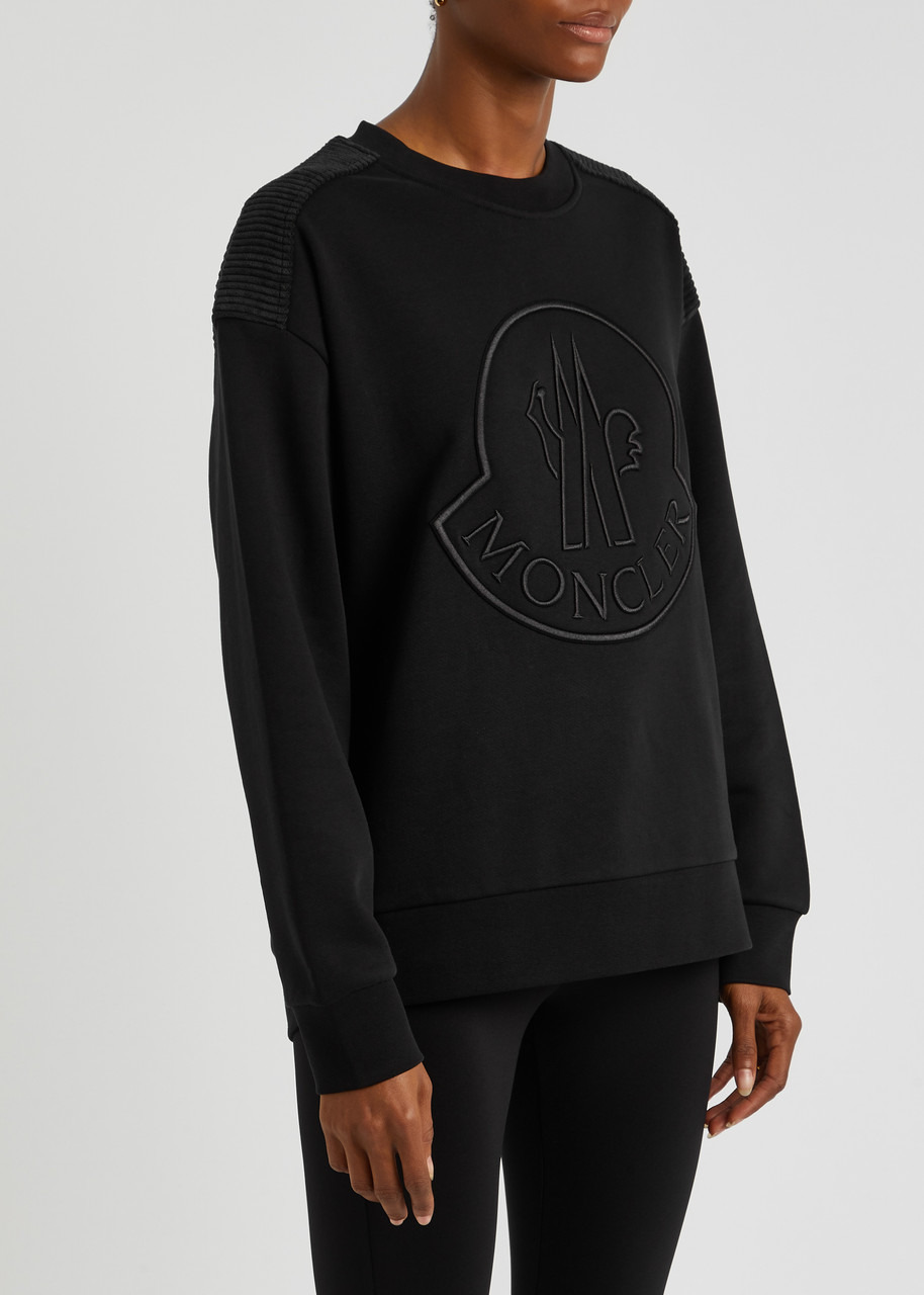 Logo-embroidered cotton-blend sweatshirt - 2