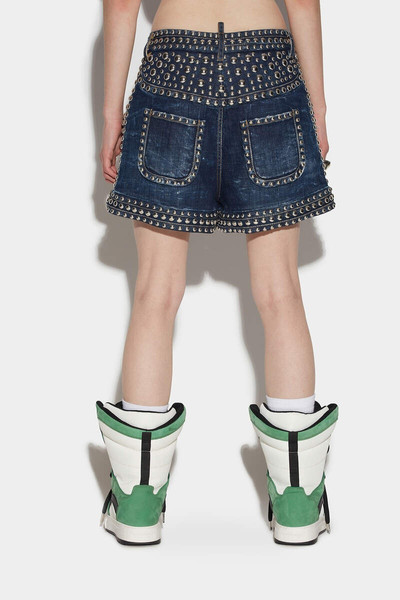 DSQUARED2 STUDDED BAGGY SHORTS outlook