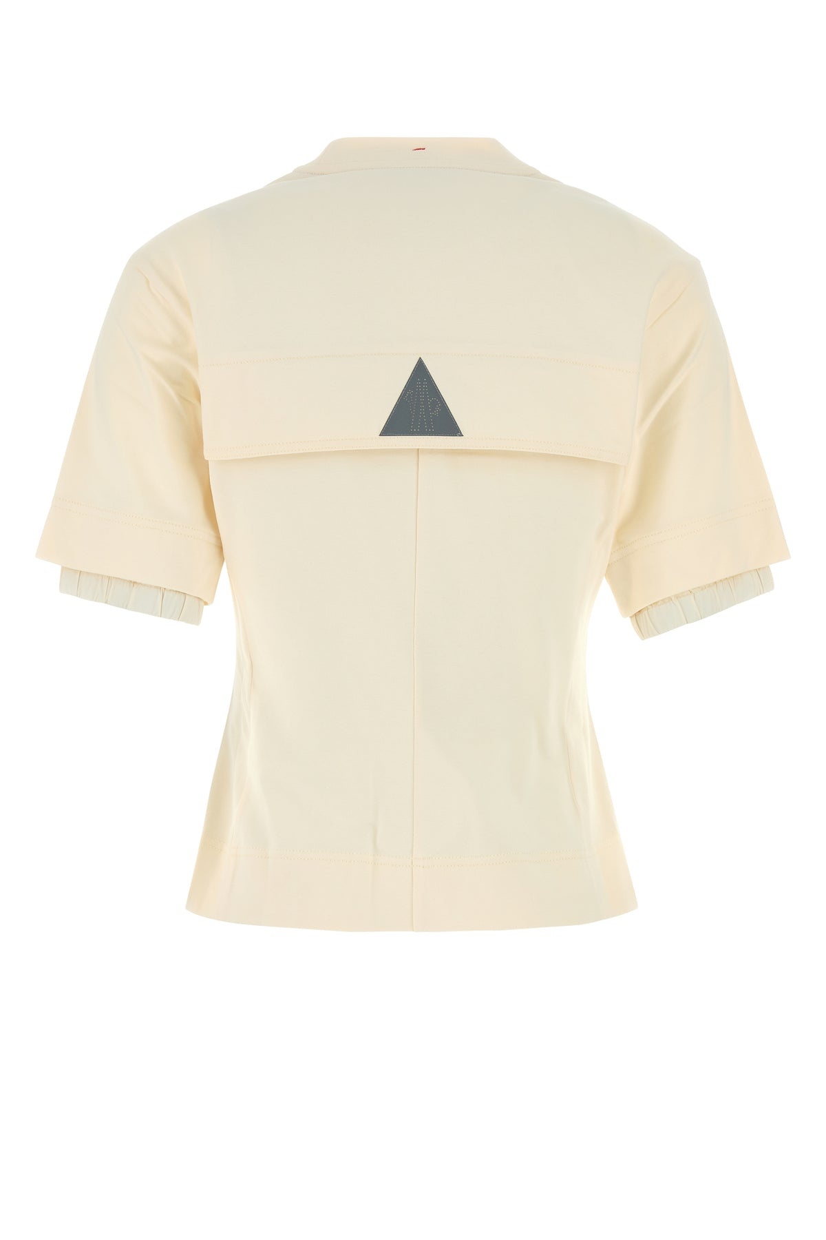 Ivory stretch cotton t-shirt - 2