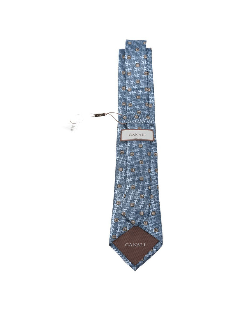 Canali patterned tie outlook
