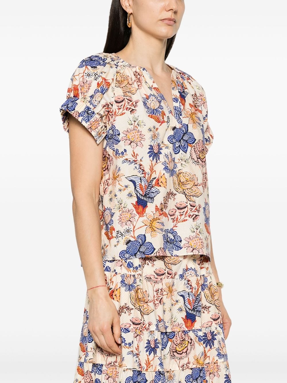 Naomi floral-print blouse - 3