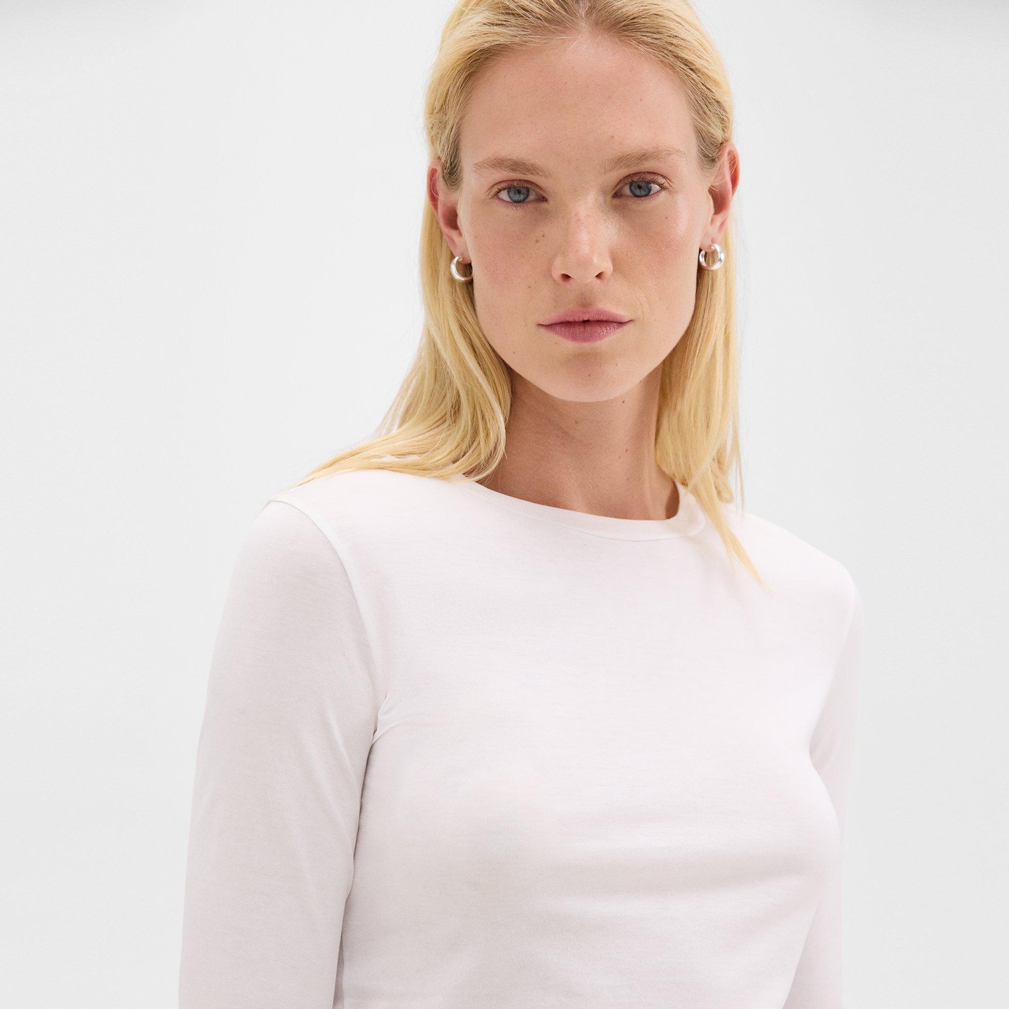 Tiny Long-Sleeve Tee in Organic Cotton - 5