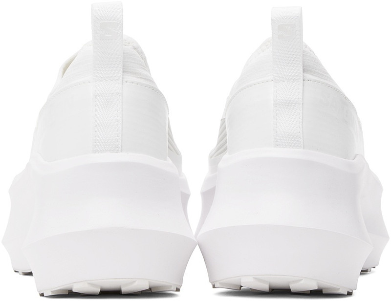 Comme Des Garçons White Salomon Edition Slip-On Platform Sneakers outlook