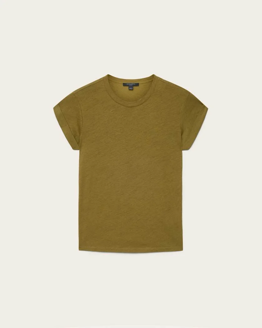ANNA CREW NECK SHORT SLEEVE T-SHIRT - 1