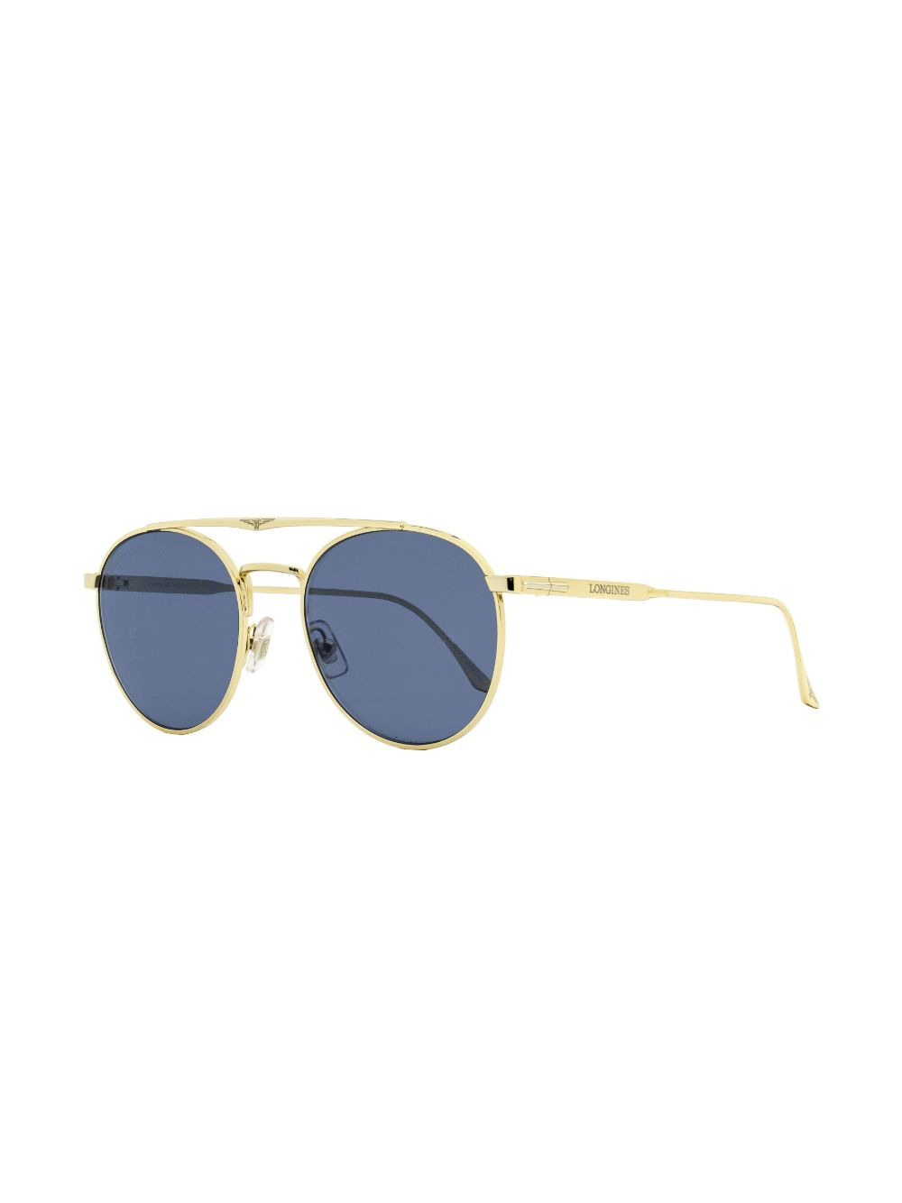 double-bridge oval-frame sunglasses - 2