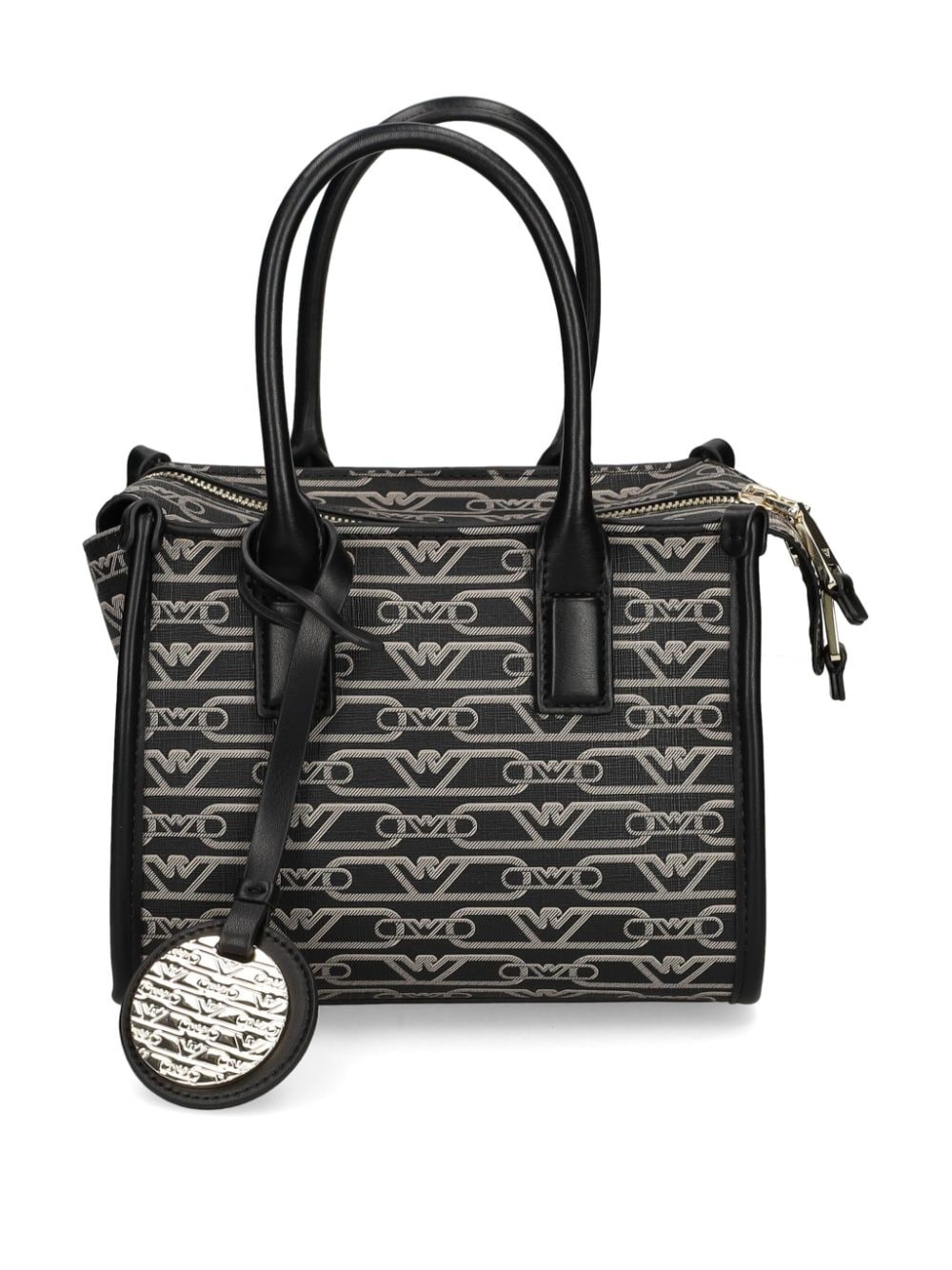 monogram-patterned mini bag - 4