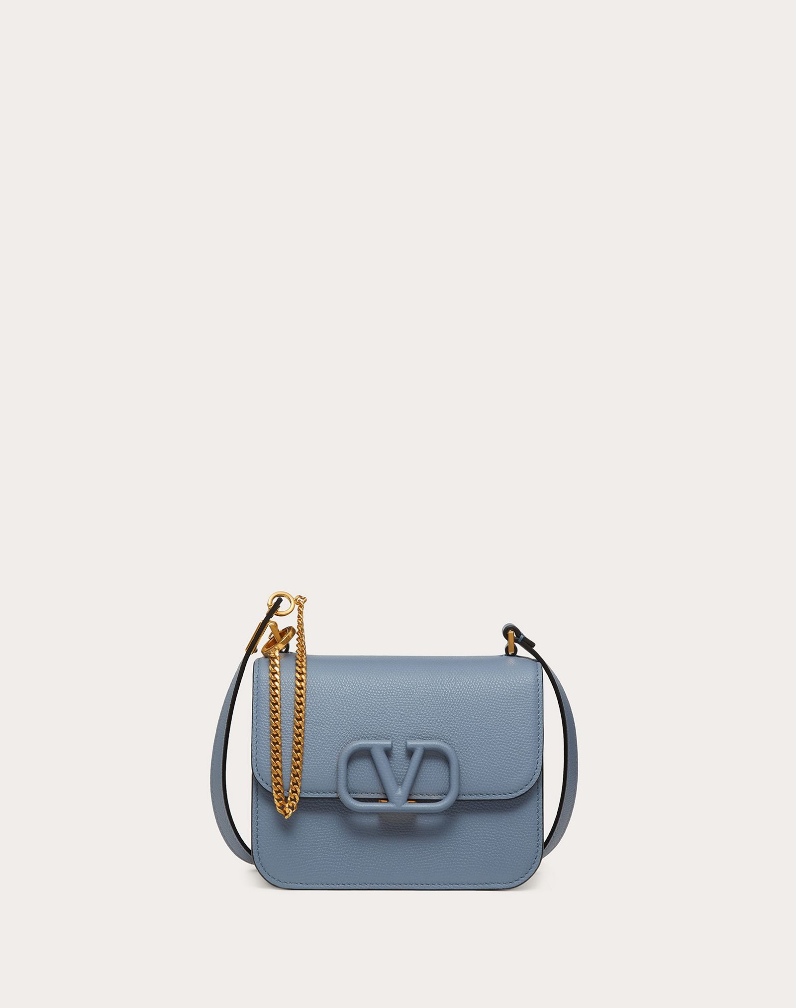 Small VSLING Grainy Calfskin Shoulder Bag - 1