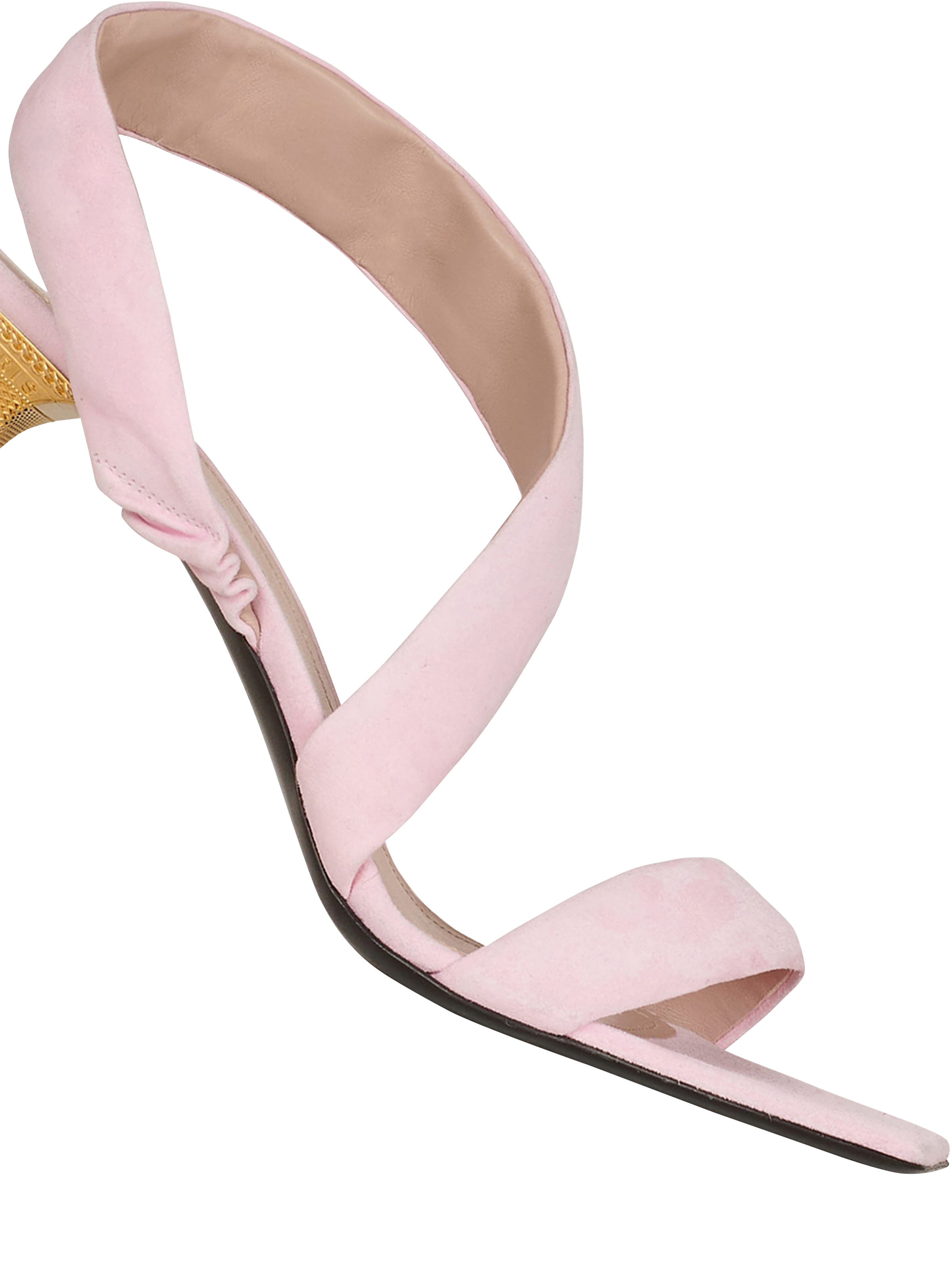 Suede Moneta sandals - 5