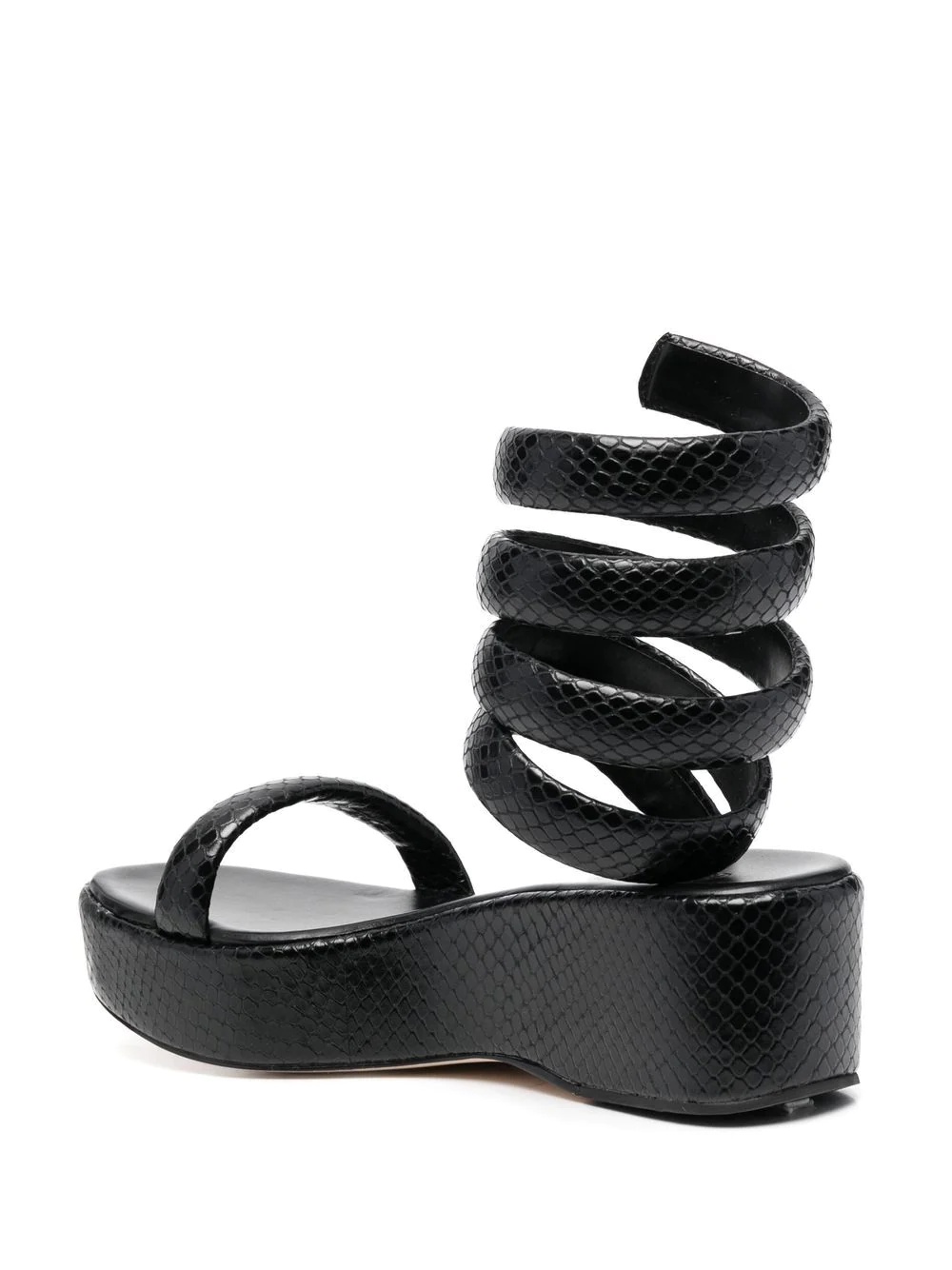 Gabi spiral strap sandals - 3