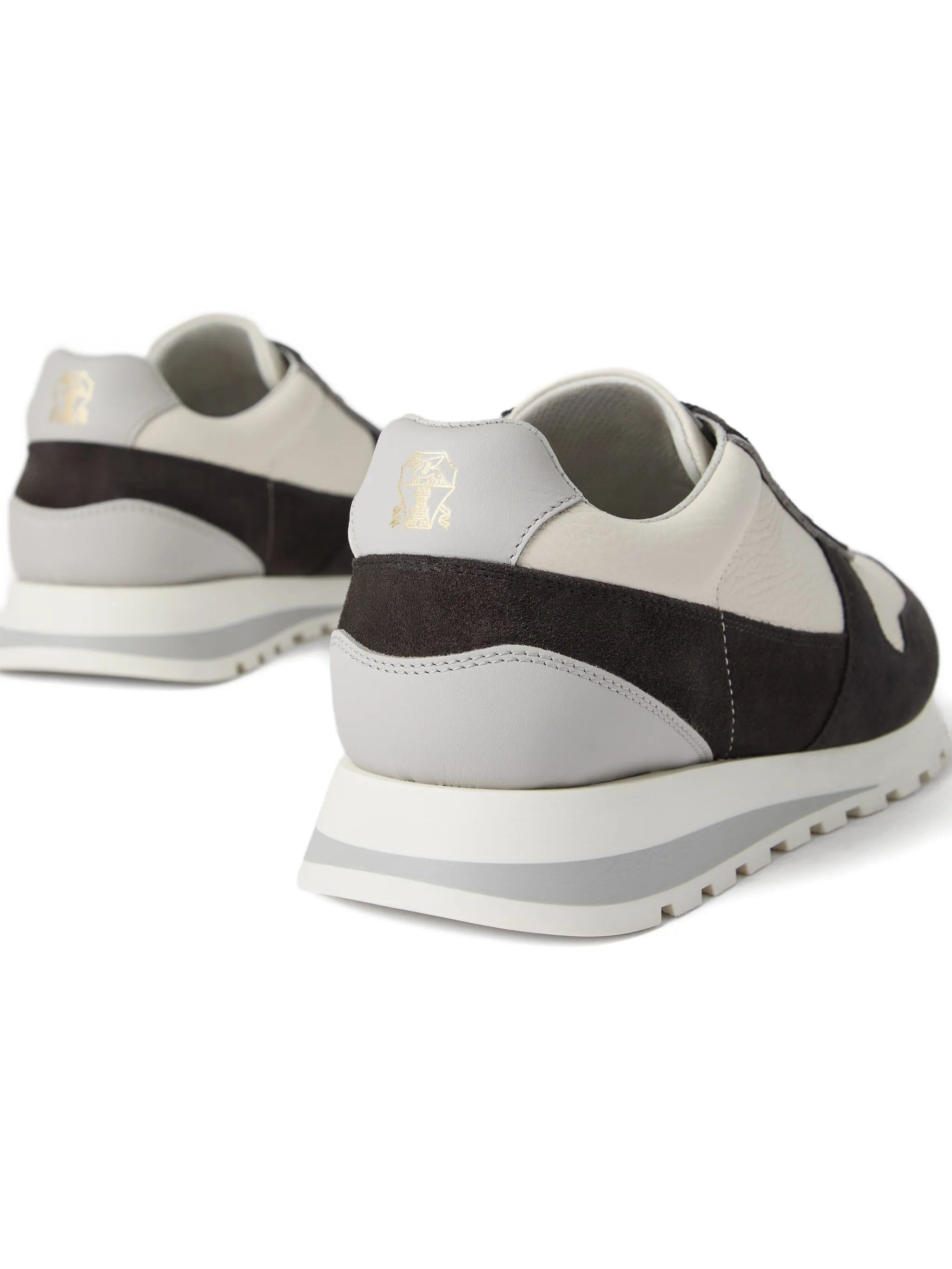 Brunello Cucinelli Suede Panelled Trainers - 2