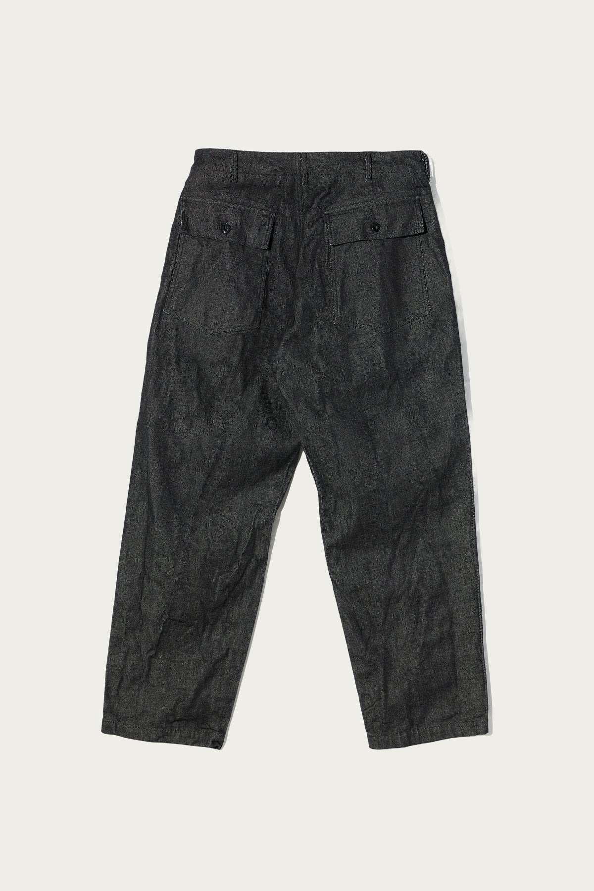 Fatigue Pant - Black 14oz Cone Denim - 2