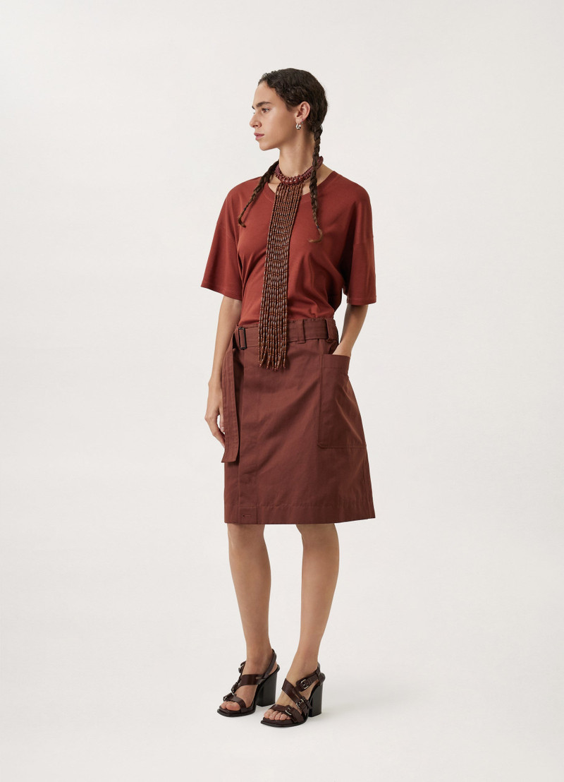 SQUARE HEELED SANDALS MULTI STRAPS 100
VEGETAL TANNED LEATHER 6