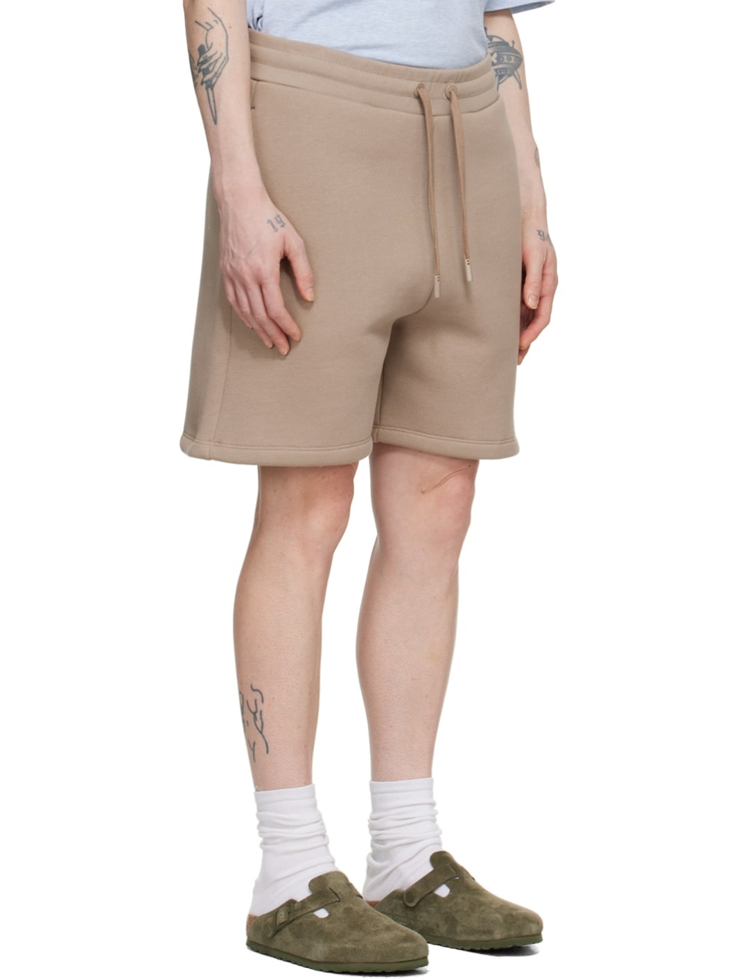 Taupe Ami de Cœur Shorts - 2