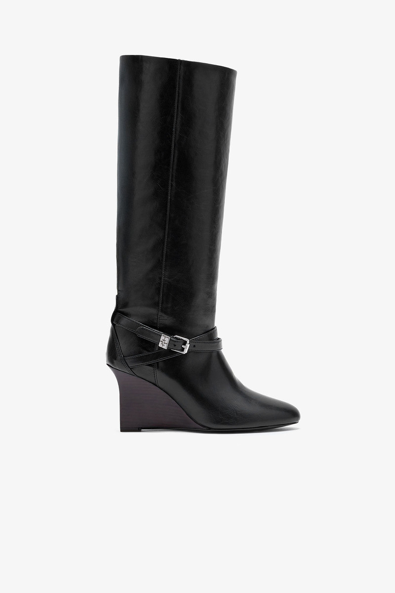 KAT HIGH BOOT IN BLACK 1