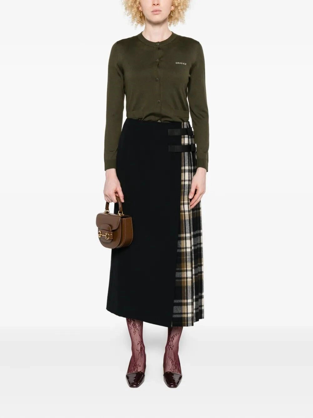 Gucci Women Long Sleeve Crew-Neck Cardigan - 2