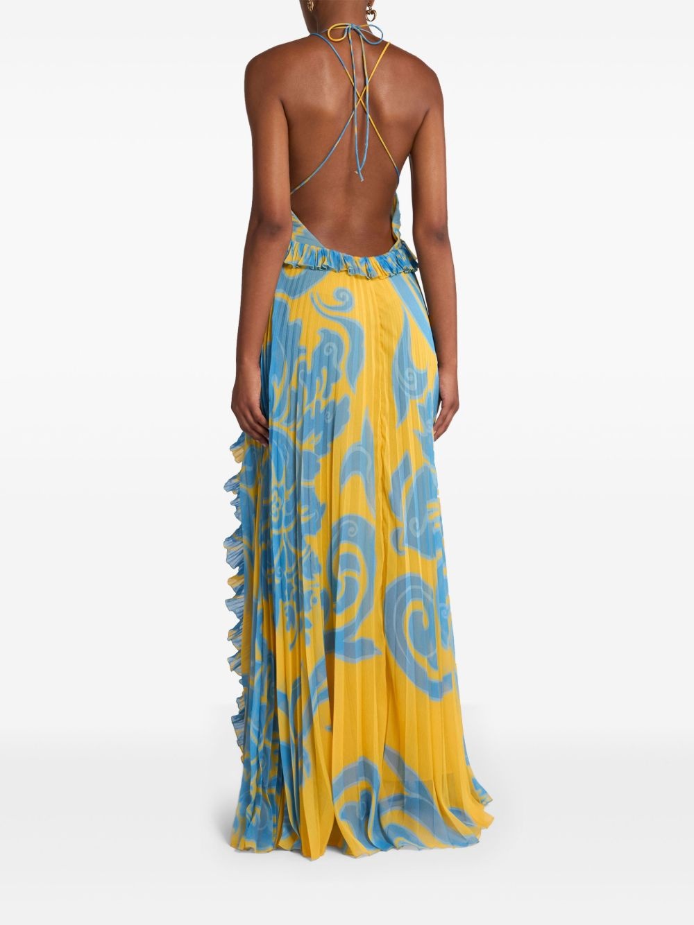 long ruffled dress - 3