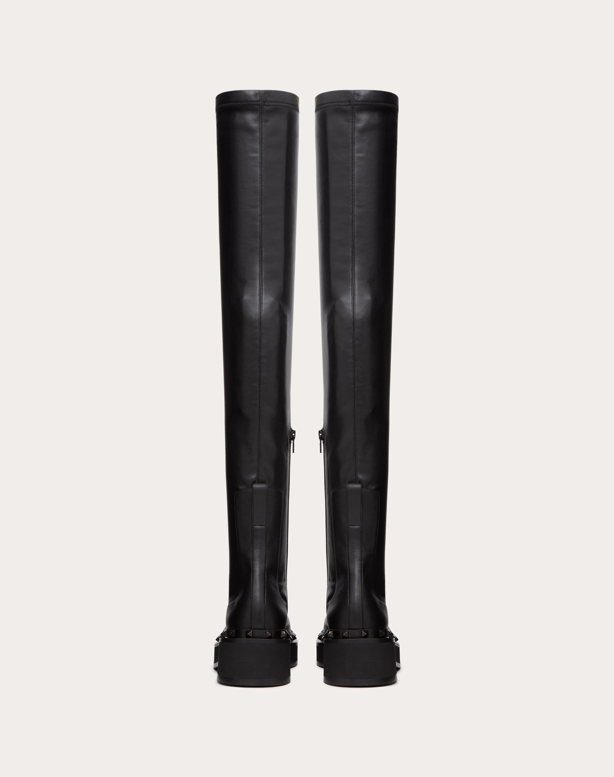 ROCKSTUD M-WAY OVER-THE-KNEE BOOT IN STRETCH SYNTHETIC MATERIAL 50 MM - 3