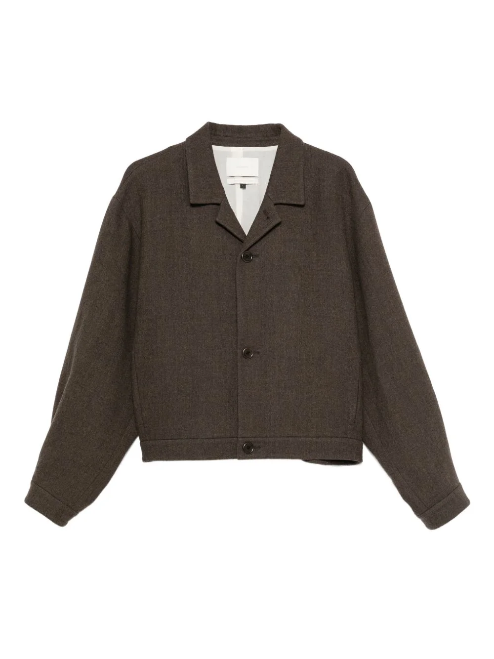 button-down shirt jacket - 1