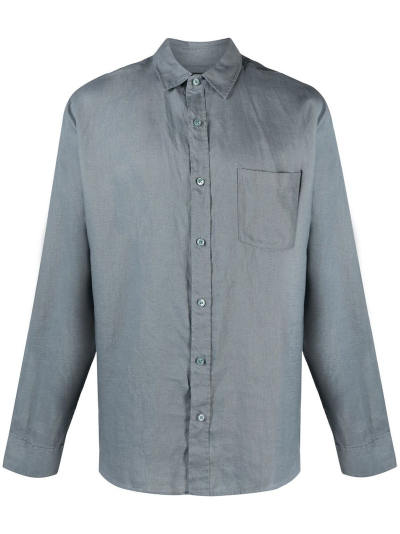 long-sleeve linen shirt 1