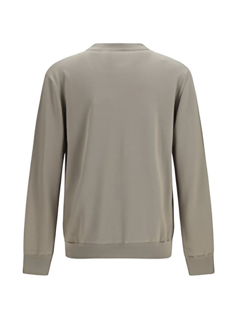 Balmain logo-intarsia wool sweater outlook