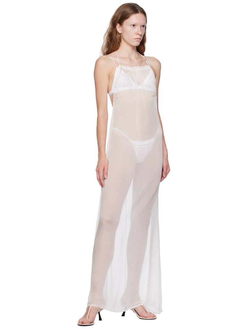 LESET White Celia Maxi Dress outlook