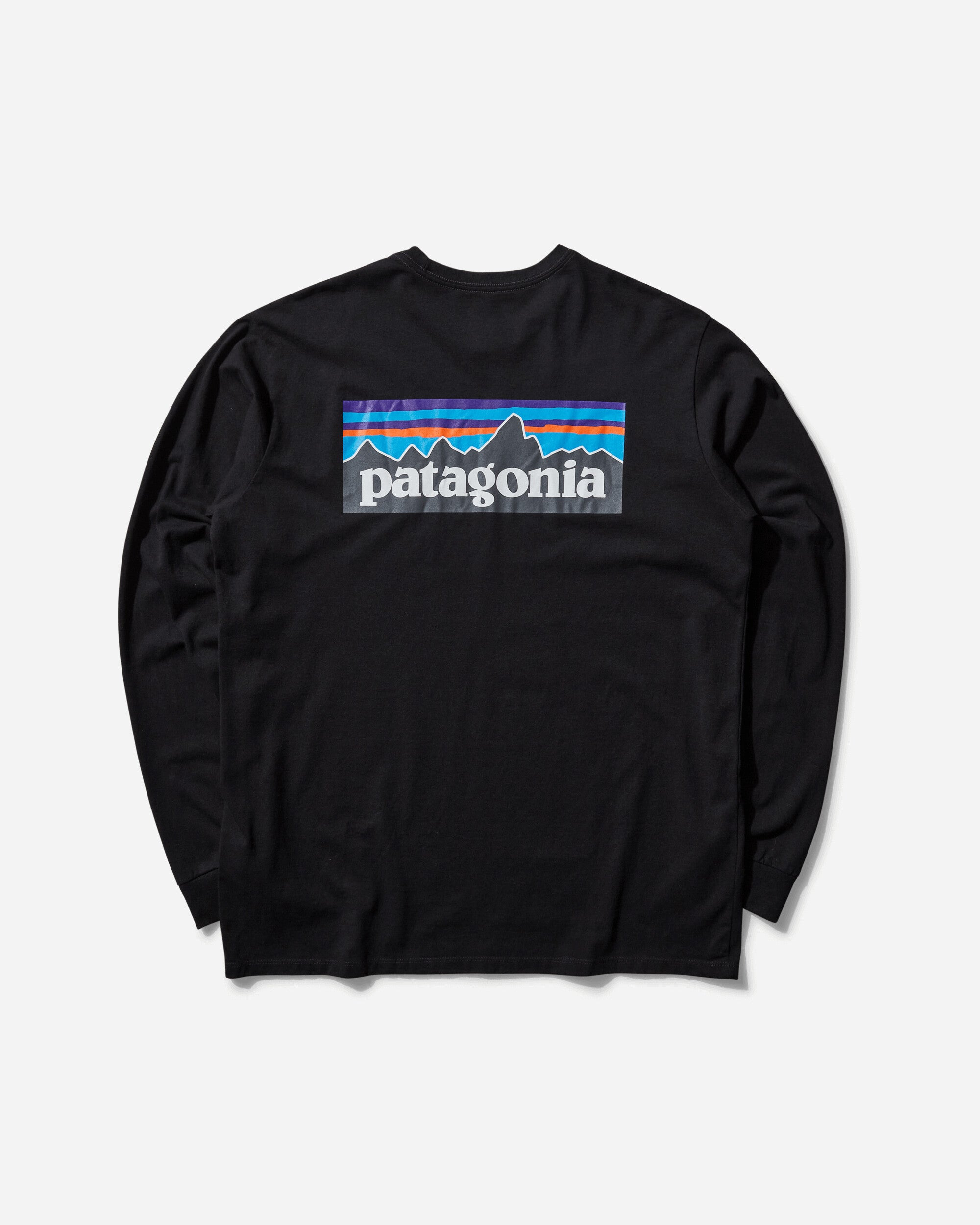 Men's P-6 Logo Responsibili Longsleeve T-Shirt Black - 2