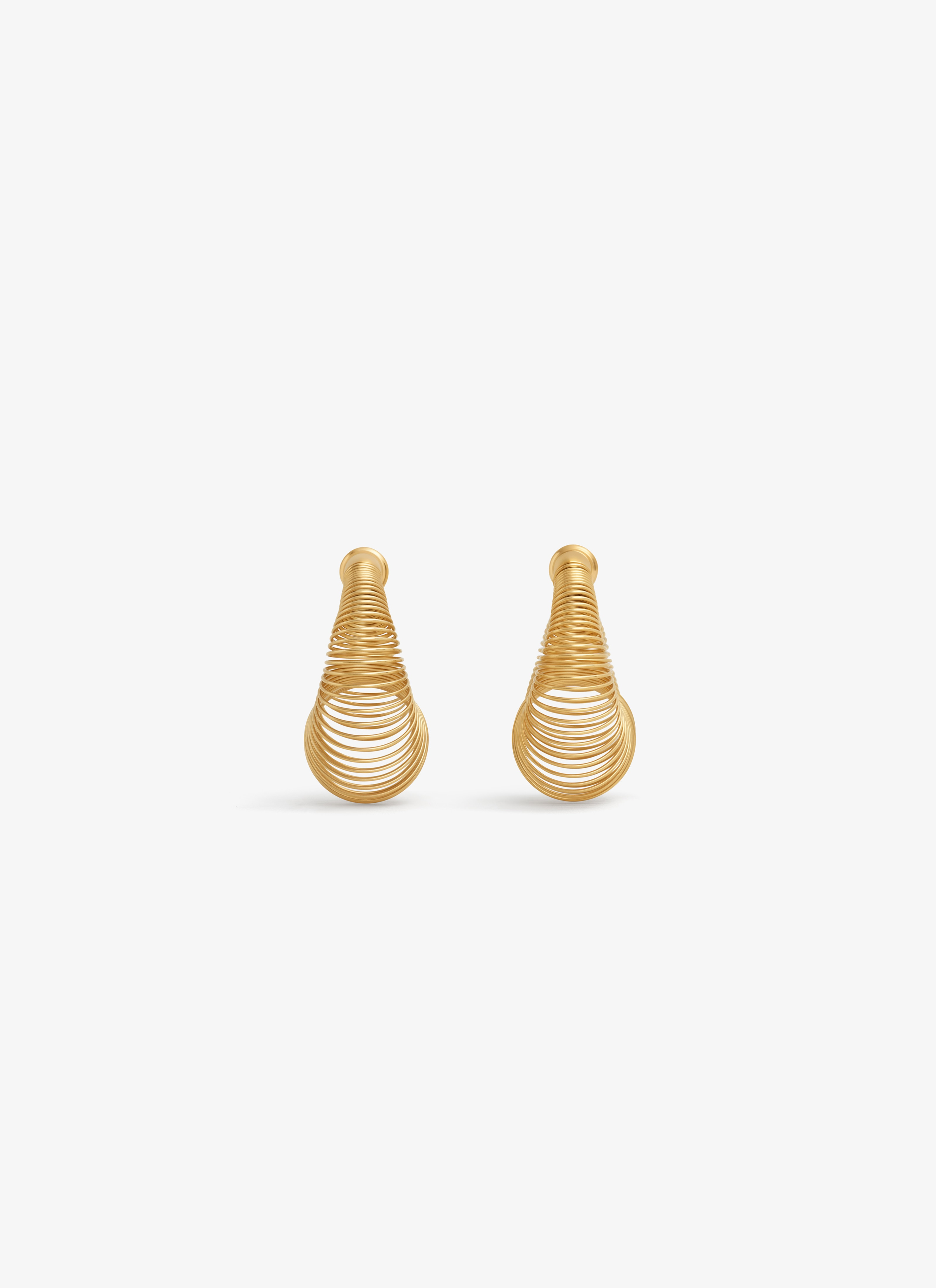 SPIRAL HOOP EARRINGS - 2