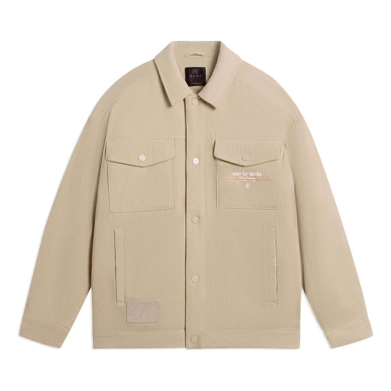 Li-Ning Way Of Wade Logo Corduroy Jacket 'Khaki' AJMS065-3 - 1