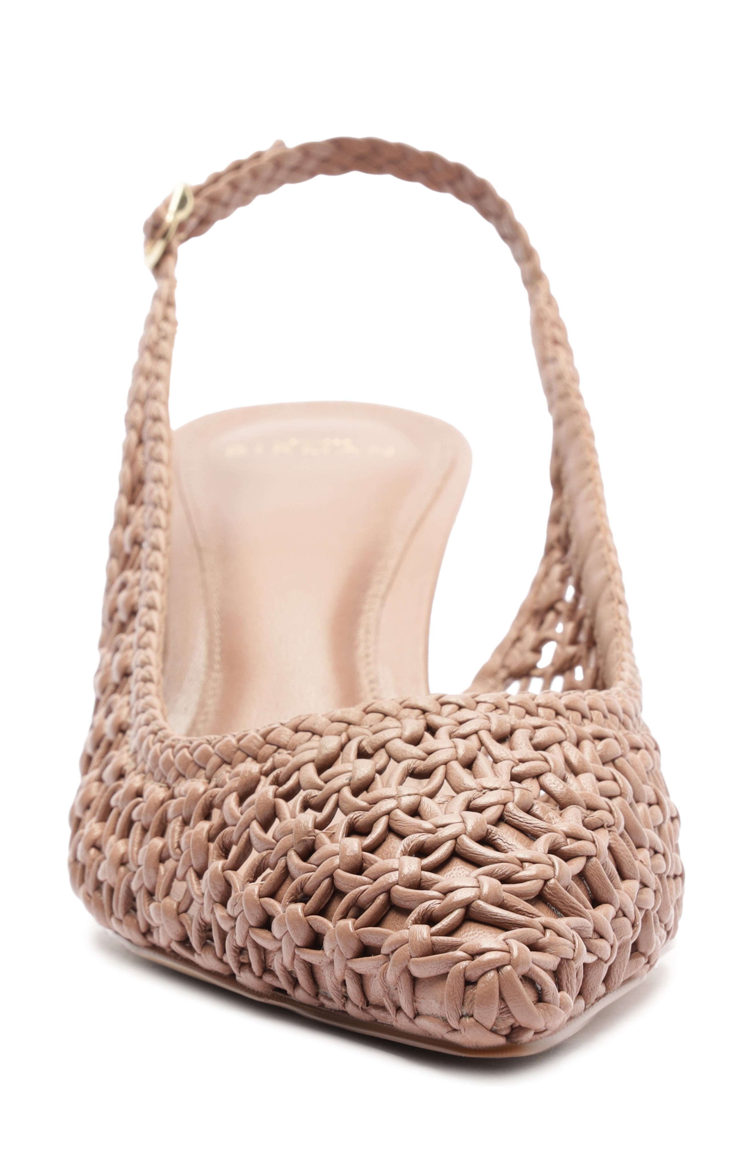 Alexandre Birman Jane Tresse Pointed Toe Slingback Pump in Roma at Nordstrom - 4