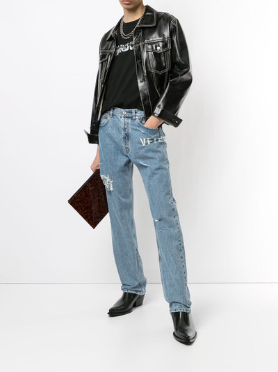 VETEMENTS mid-rise straight jeans outlook