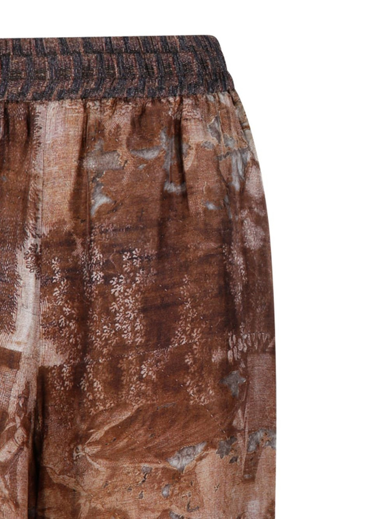 Aloe print trousers 4