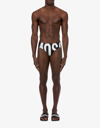 Moschino MAXI LOGO LYCRA BIKINI BOTTOMS outlook