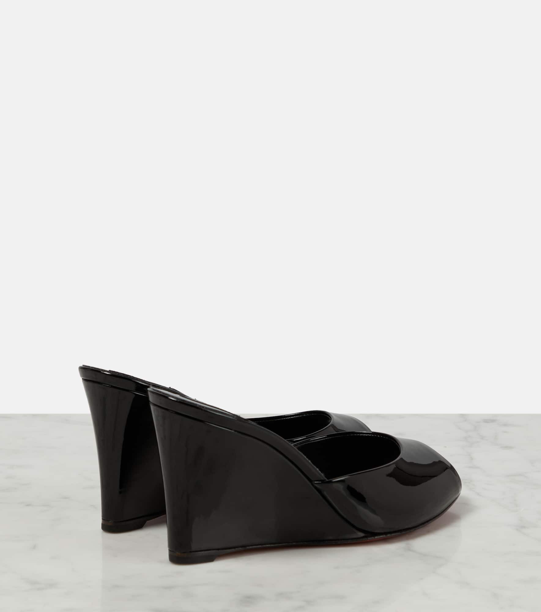 Me Dolly Zeppa patent leather sandals - 3