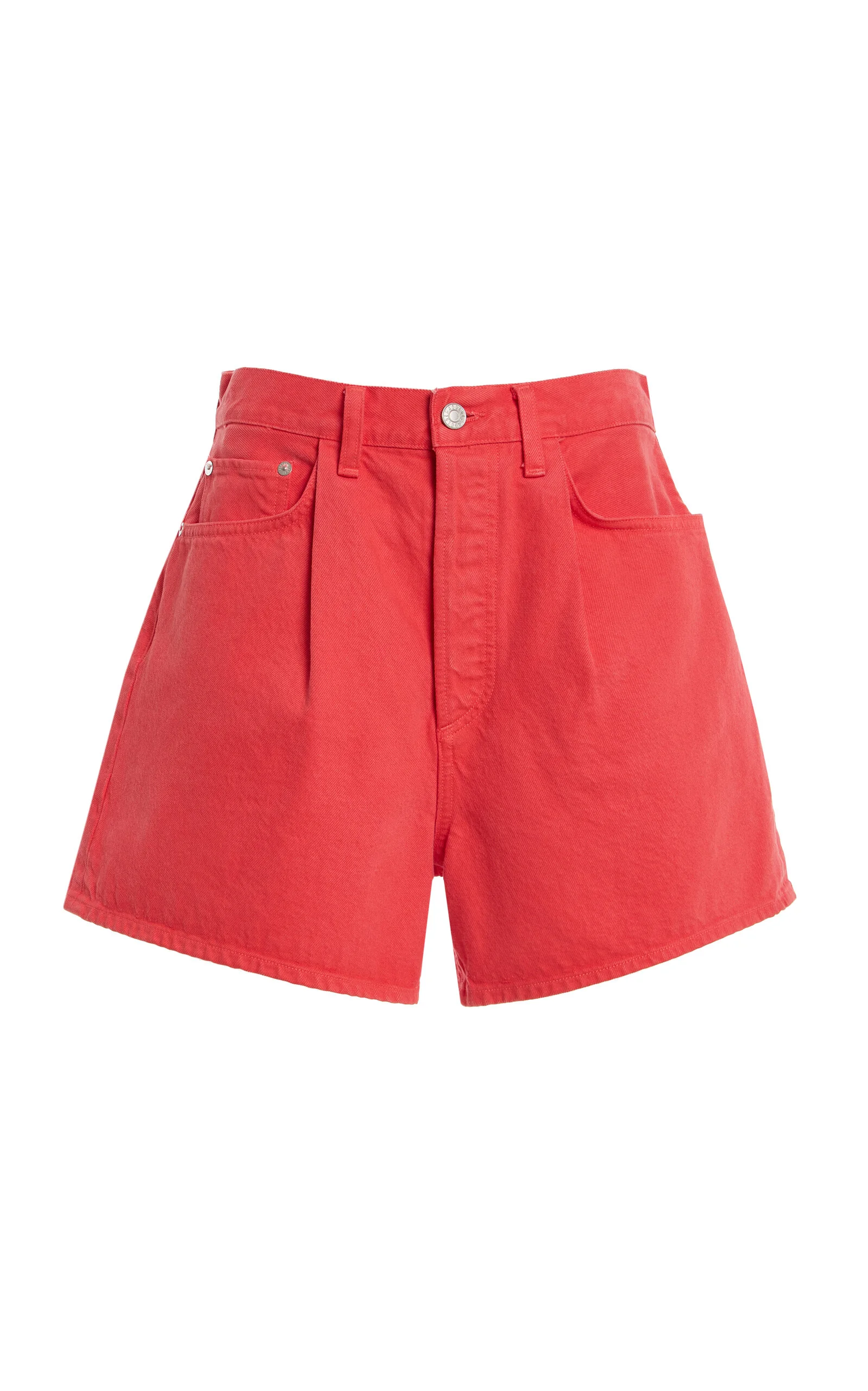 Rhoda Denim Shorts red - 1