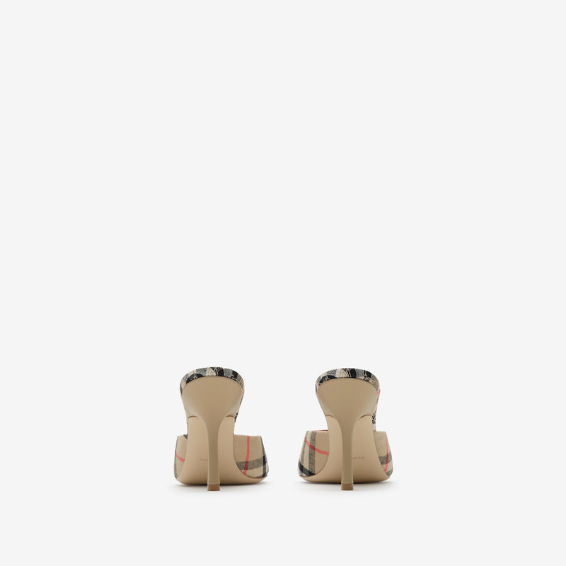 Check Mews High Sandals​ 3