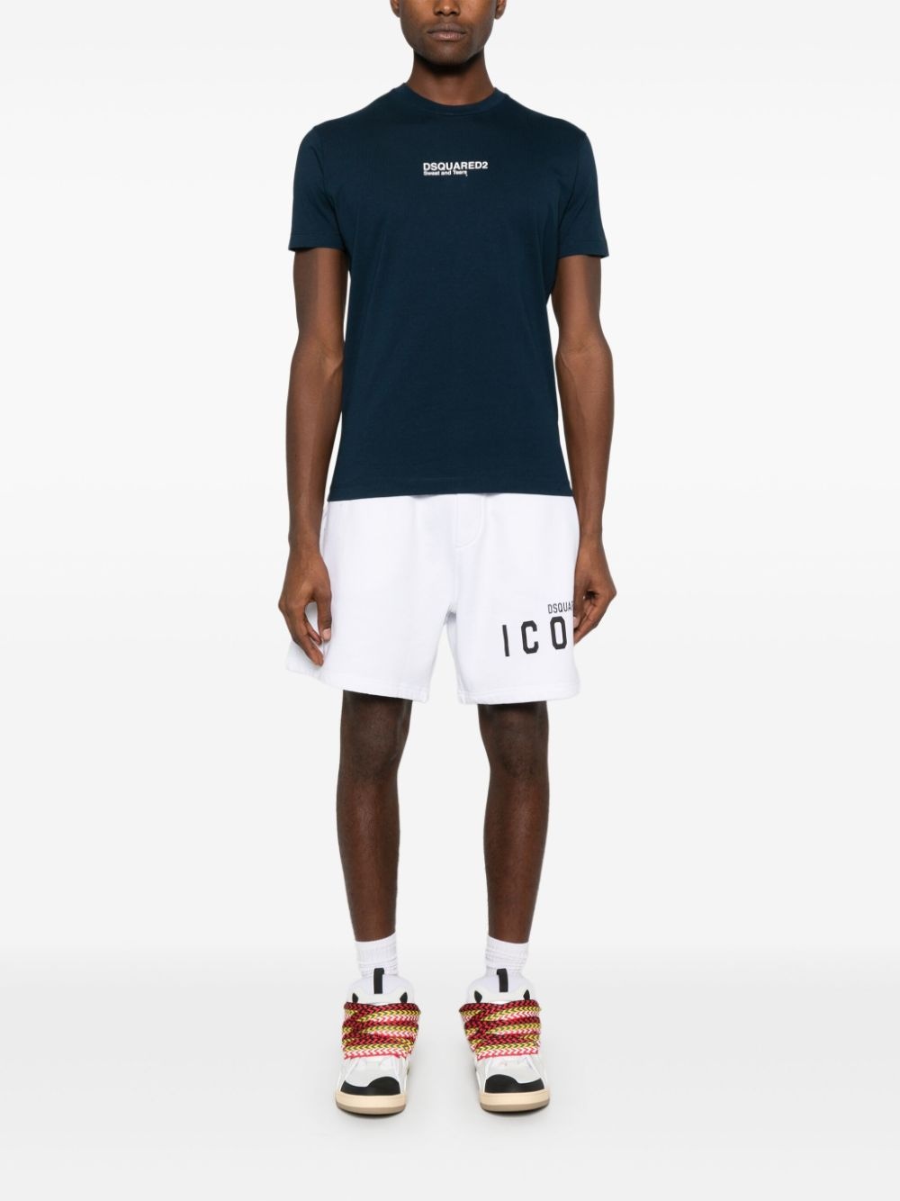 logo-print T-shirt - 2