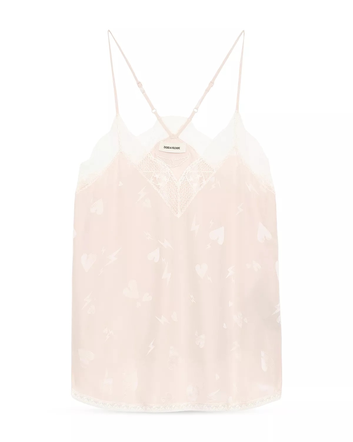 Christy Silk Flash Heart Camisole - 7