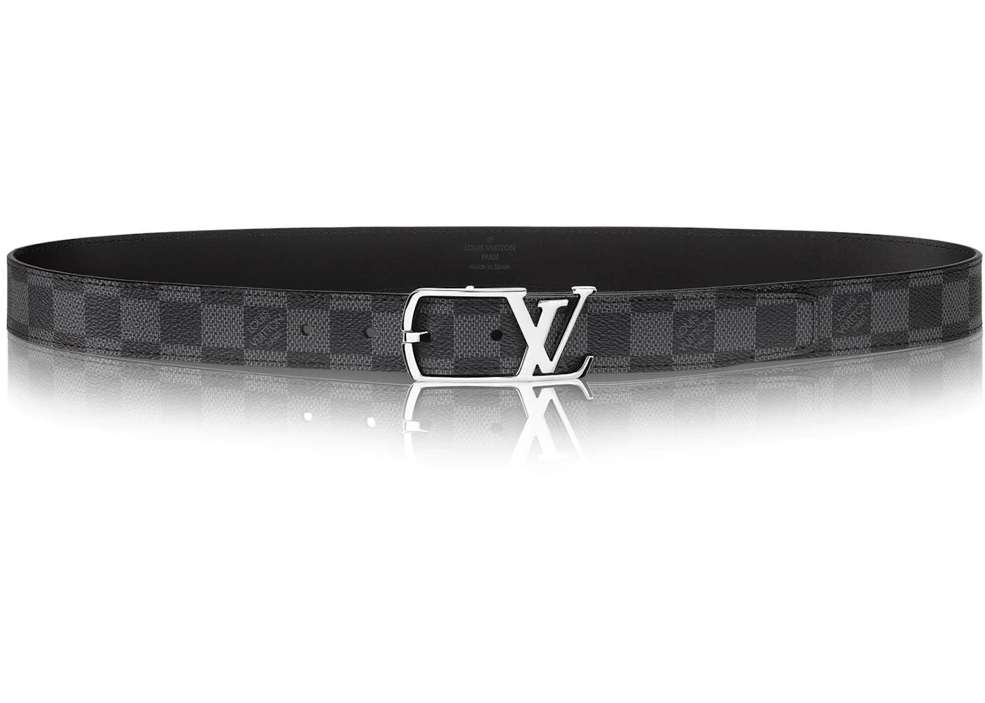 Louis Vuitton Neogram Belt Damier Graphite 30MM Grey/Black - 1