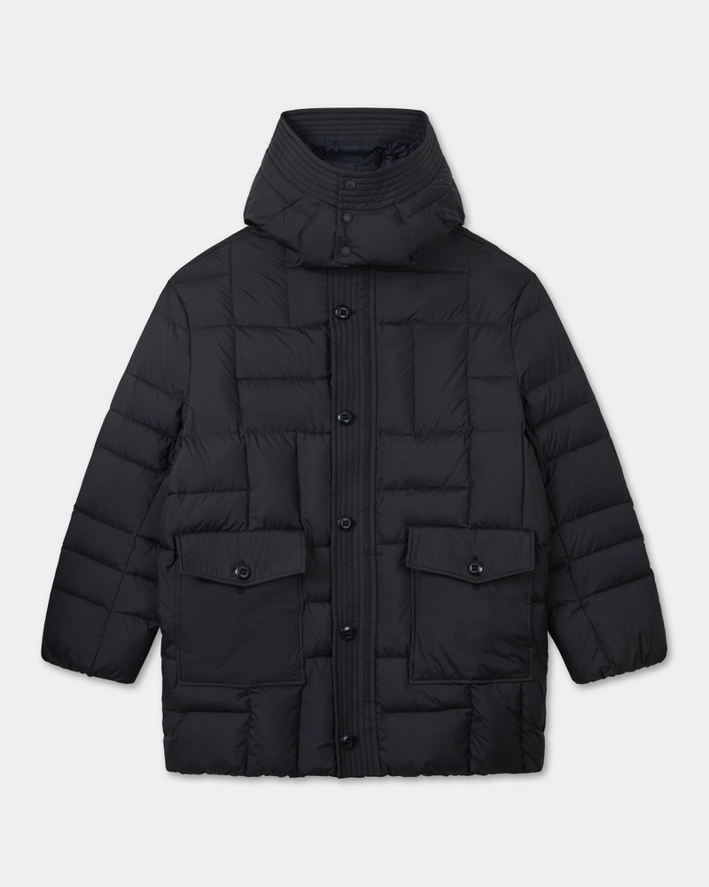 'KENZO Weave' mid-length winter parka 1