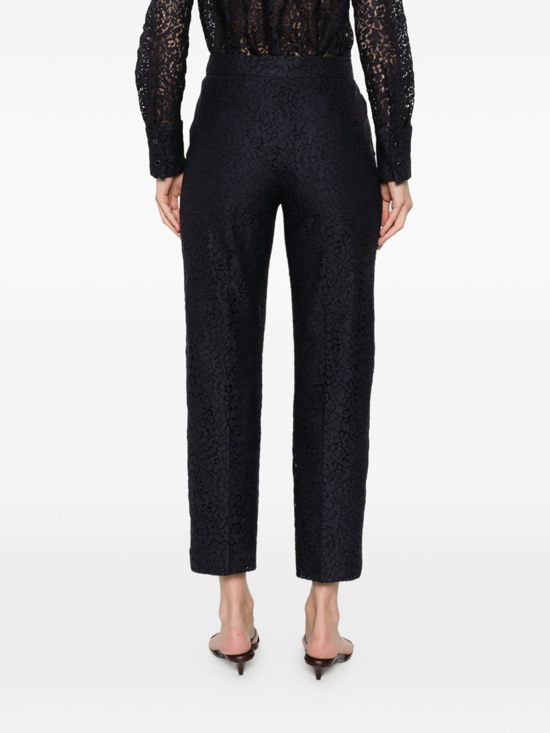 Corona lace straight-leg trousers 4