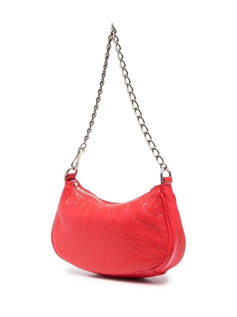 leather stud-detail shoulder bag 3