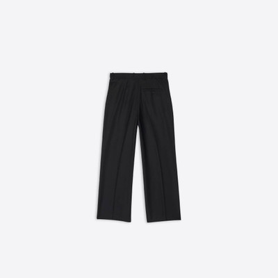 BALENCIAGA Women's Cropped Pants in Black outlook