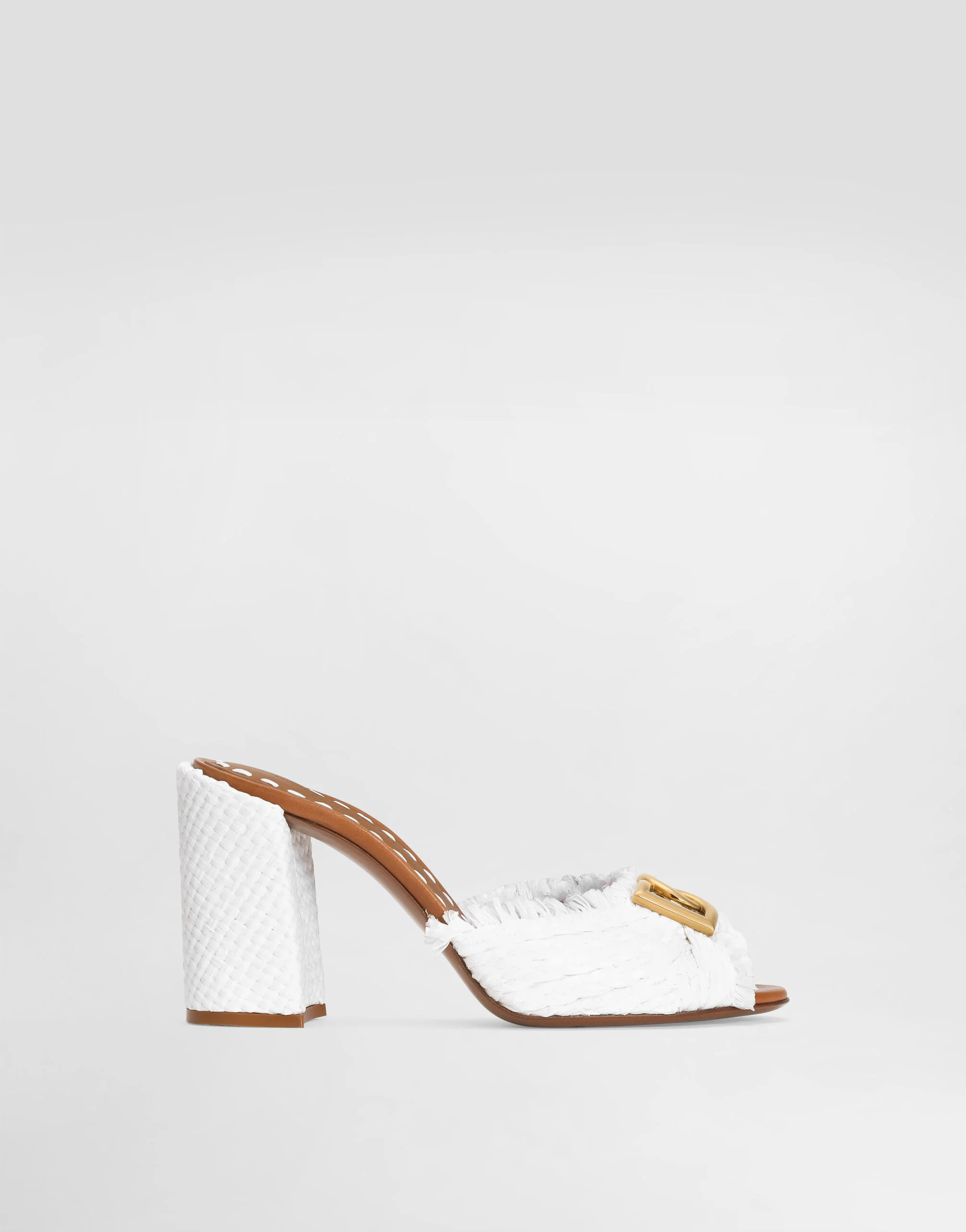 Raffia mules - 1