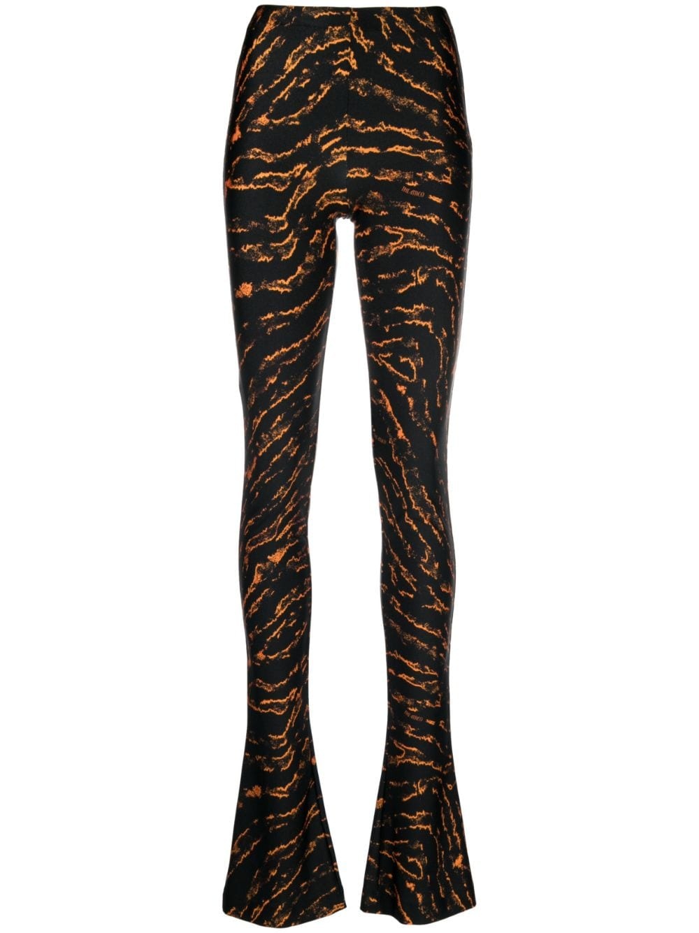 graphic-print leggings - 1