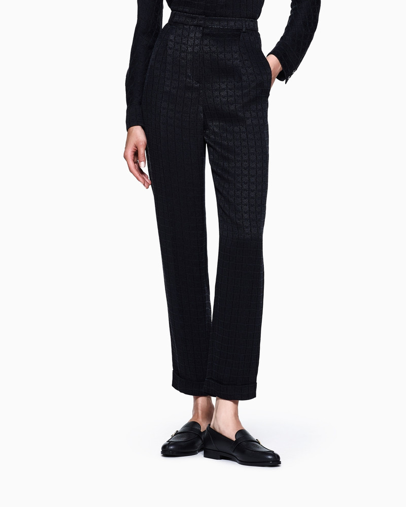 GIORGIO ARMANI CUPRO TAILORED PANTS outlook