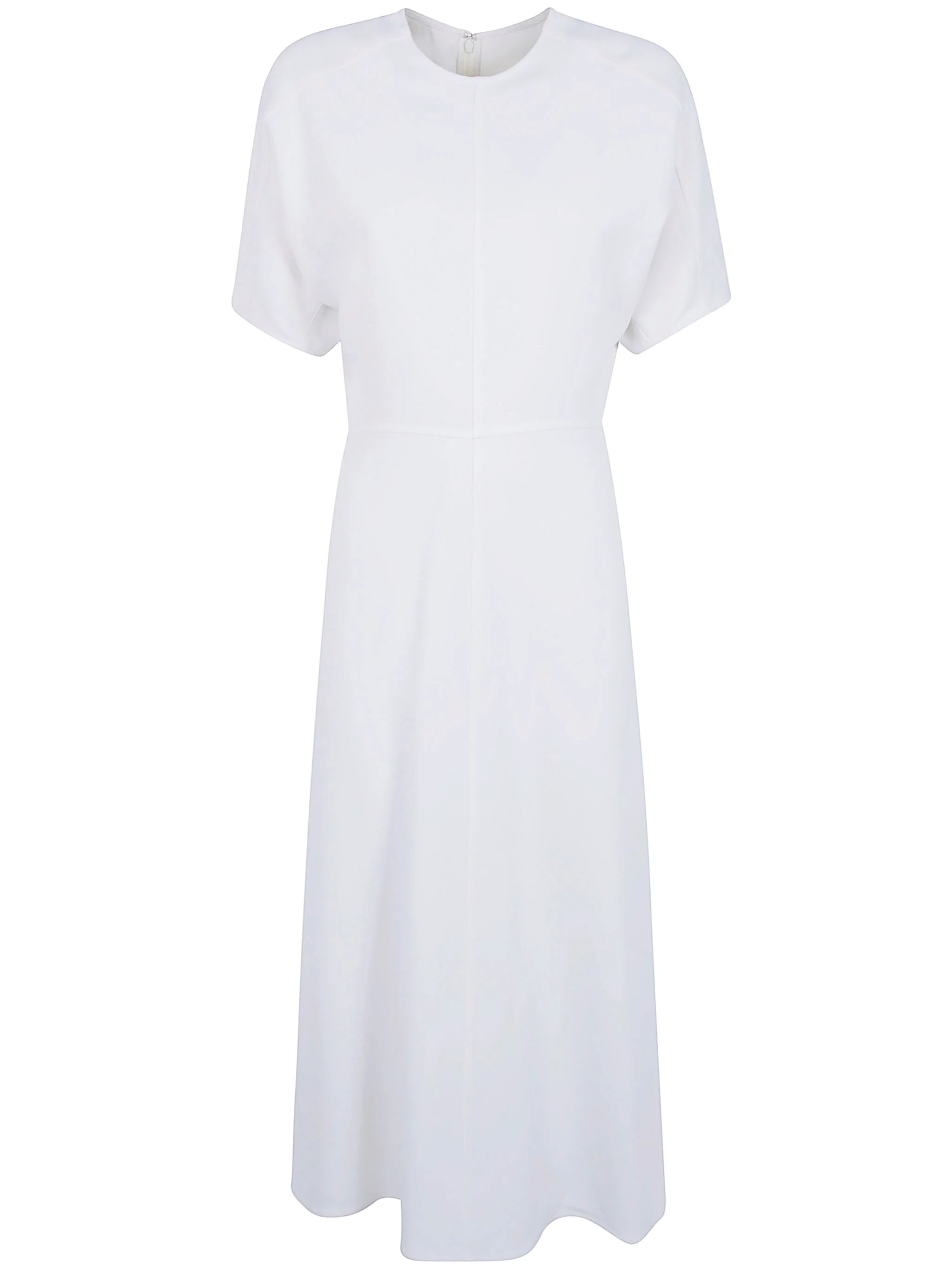 Dress White "Eleanor" Midi - 1