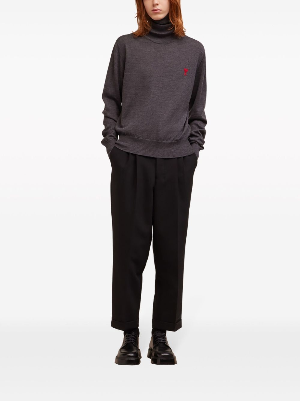 TURTLE NECK SWEATER - 2