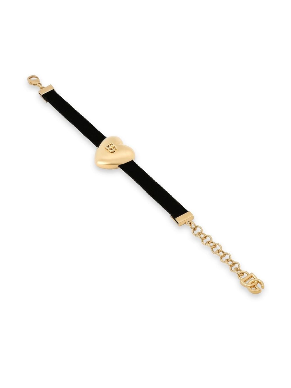 DG heart velvet bracelet - 2