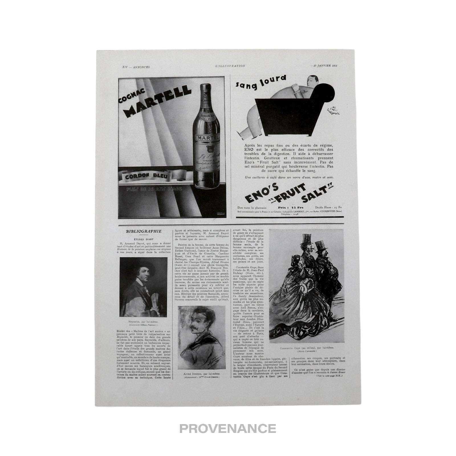 Louis Vuitton Antique Newsprint Ad - NOTES D'ELEGANCE ii - 4